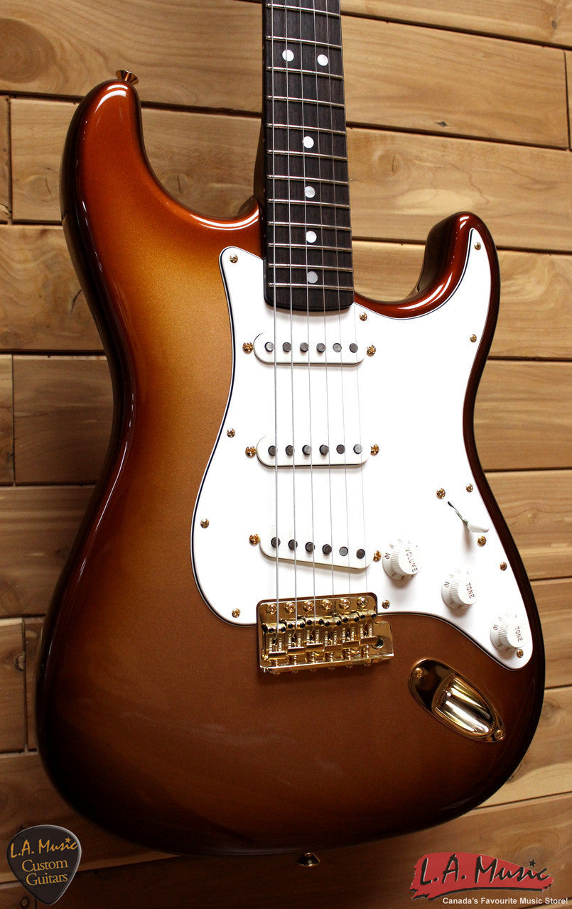 Fender Custom Shop Masterbuilt Dennis Galuszka 1966 NOS Startocaster Copper Tobacco Burst 9216008024 - SN R32633 - L.A. Music - Canada's Favourite Music Store!