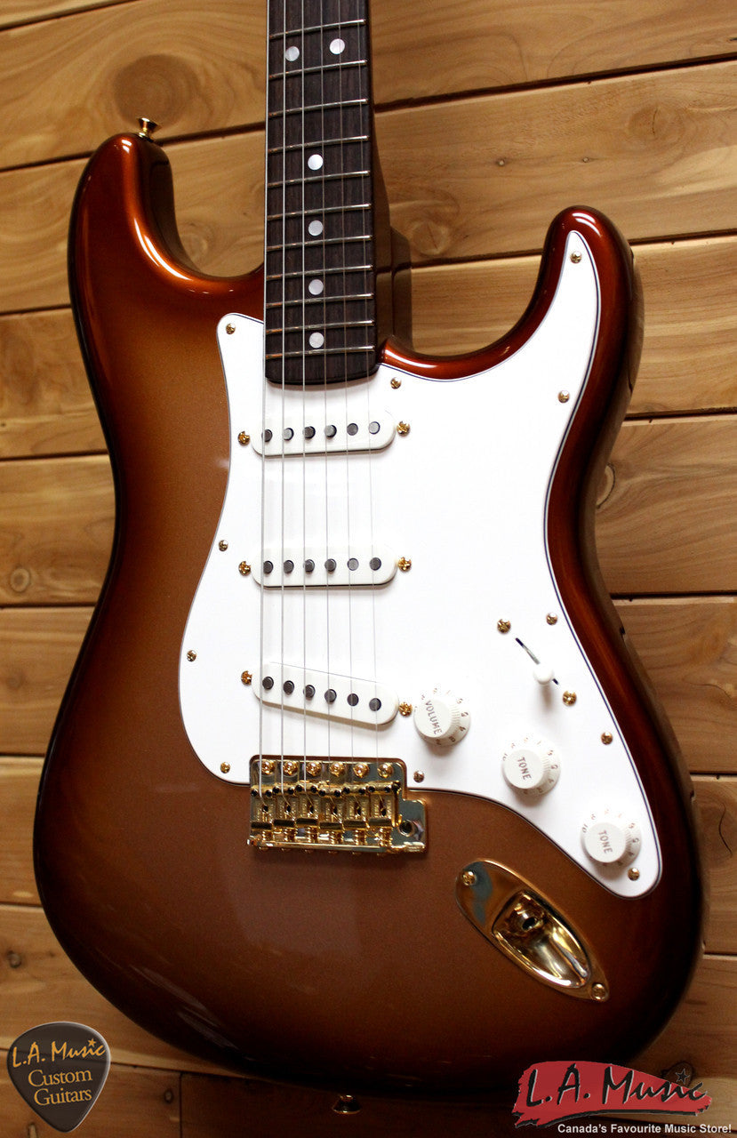 Fender Custom Shop Masterbuilt Dennis Galuszka 1966 NOS Startocaster Copper Tobacco Burst 9216008024 - SN R32633 - L.A. Music - Canada's Favourite Music Store!