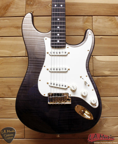 Fender Custom Shop American Custom Stratocaster Rosewood Flame Top Frostbite Fade 9231006868 - L.A. Music - Canada's Favourite Music Store!