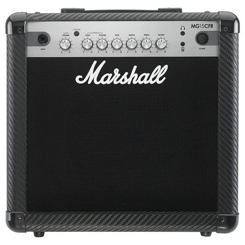 Marshall 15 Watt 2 Channel Combo With Reverb & 8" Speaker MG15CFR - L.A. Music - Canada's Favourite Music Store!