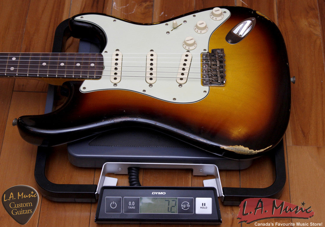 Fender Custom Shop Namm 2016 #181 Limited Edition Stratocaster Faded 3 Tone Sunburst - 9230903800 - L.A. Music - Canada's Favourite Music Store!