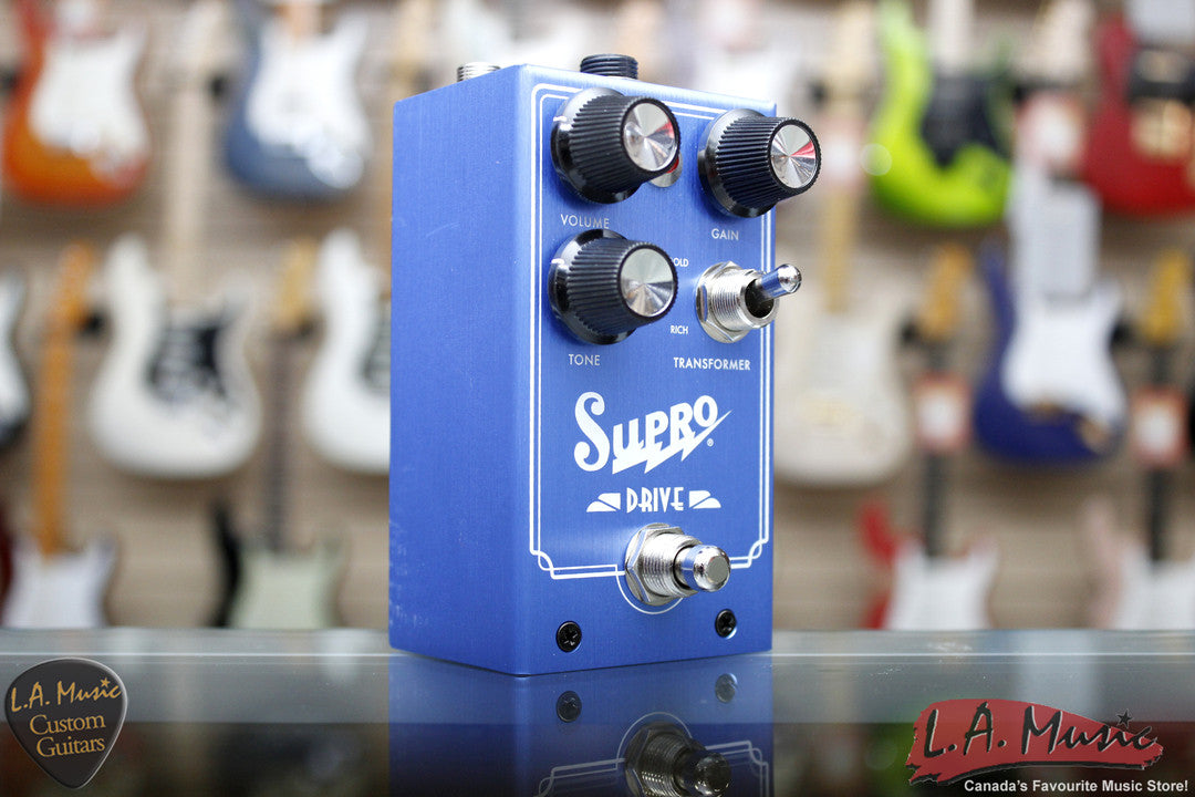 Supro Drive Effect Pedal Overdrive With Transformer & Gain Expression 1305