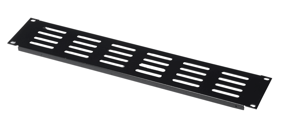 Gator GE-PNLVNT-1U Flanged Vent Panel — L.A. Music