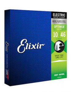 Elixir Optiweb Coating Light 10-46 Electric Guitar Strings - L.A. Music - Canada's Favourite Music Store!