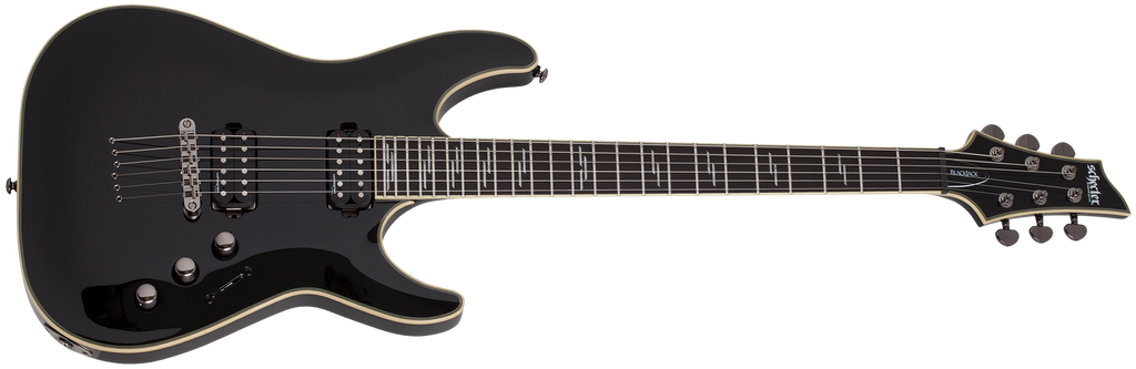Schecter C-1 Blackjack Gloss Black 2560-SHC — L.A. Music