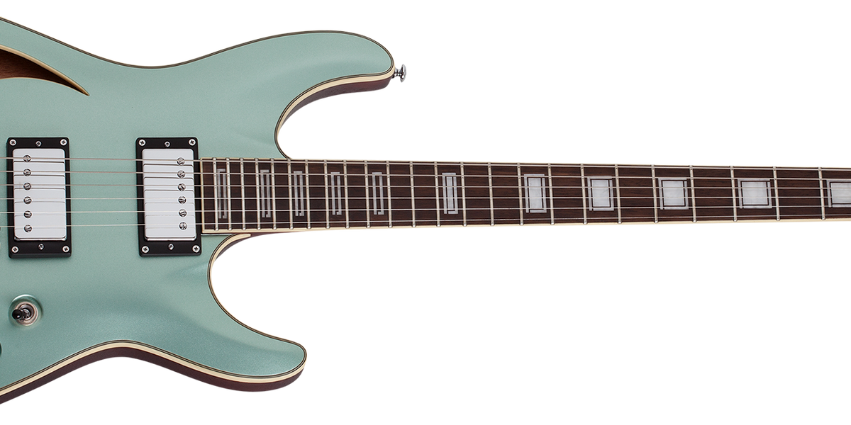 Schecter C-1 E/A Classic Satin Vintage Pelham Blue 643-SHC