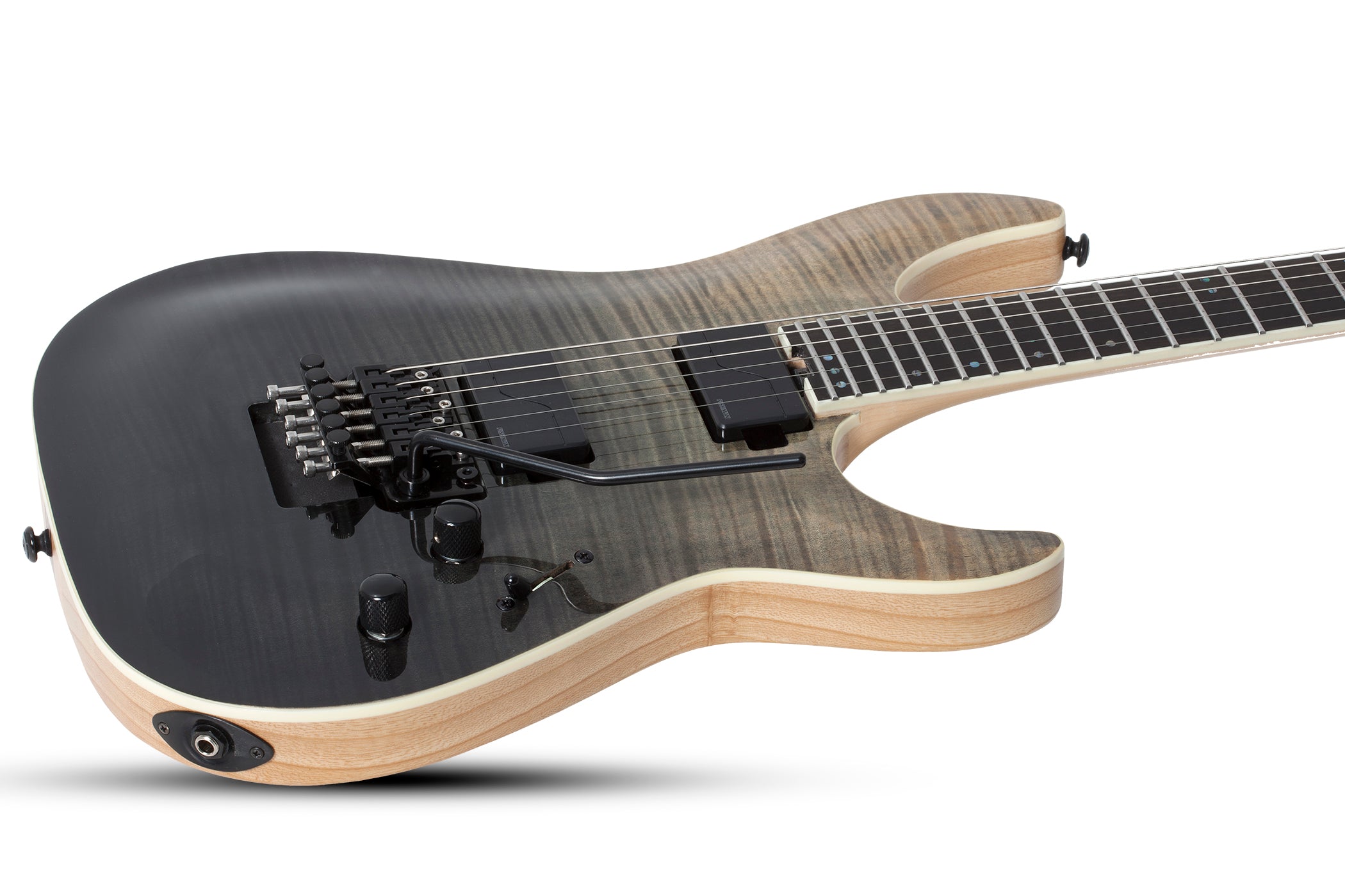 Schecter 6-String Solid-Body Elite Electric Guitar Black Fade Burst 1353-SHC