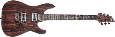 Schecter C-1 Exotic Ebony Natural Satin 3337-SHC