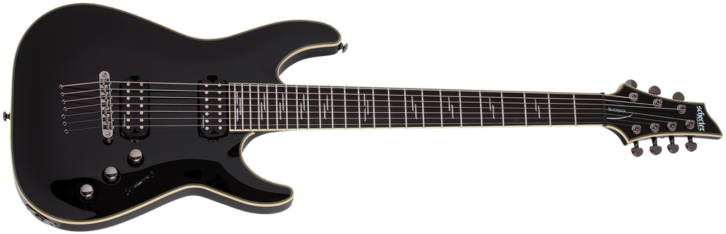 Schecter C 7 Blackjack Gloss Black 2564 SHC L.A. Music