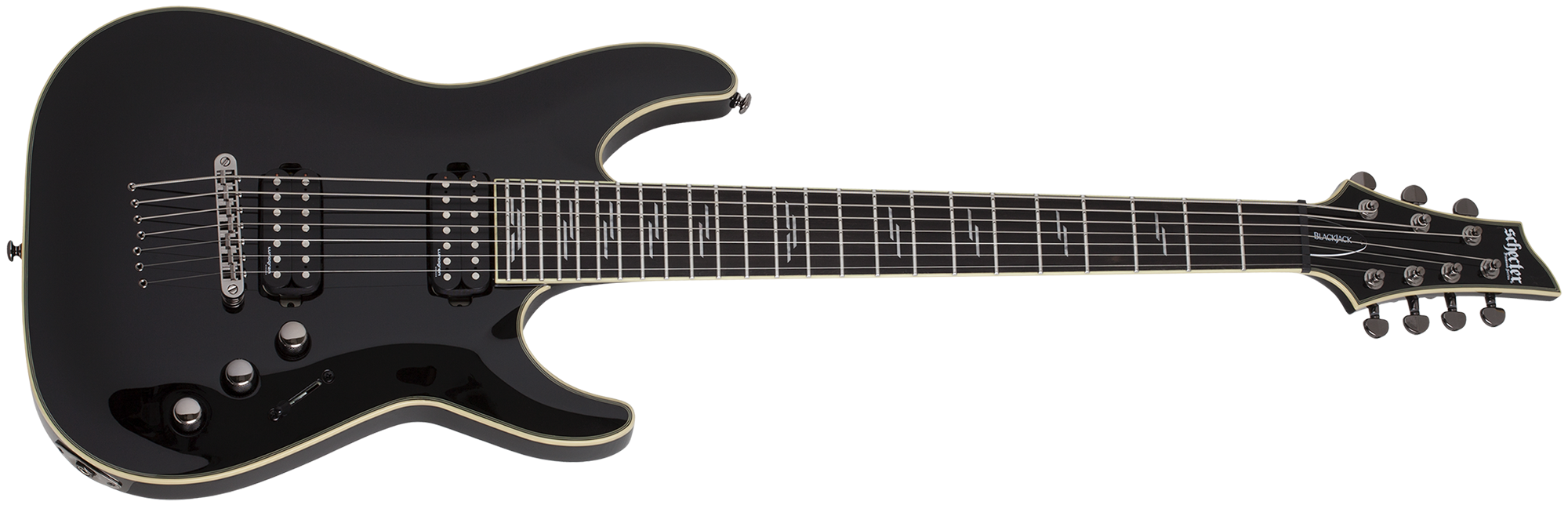 ギター schecter diamond series blackjack Schecter C-7 Blackjack Gloss Black 2564-SHC