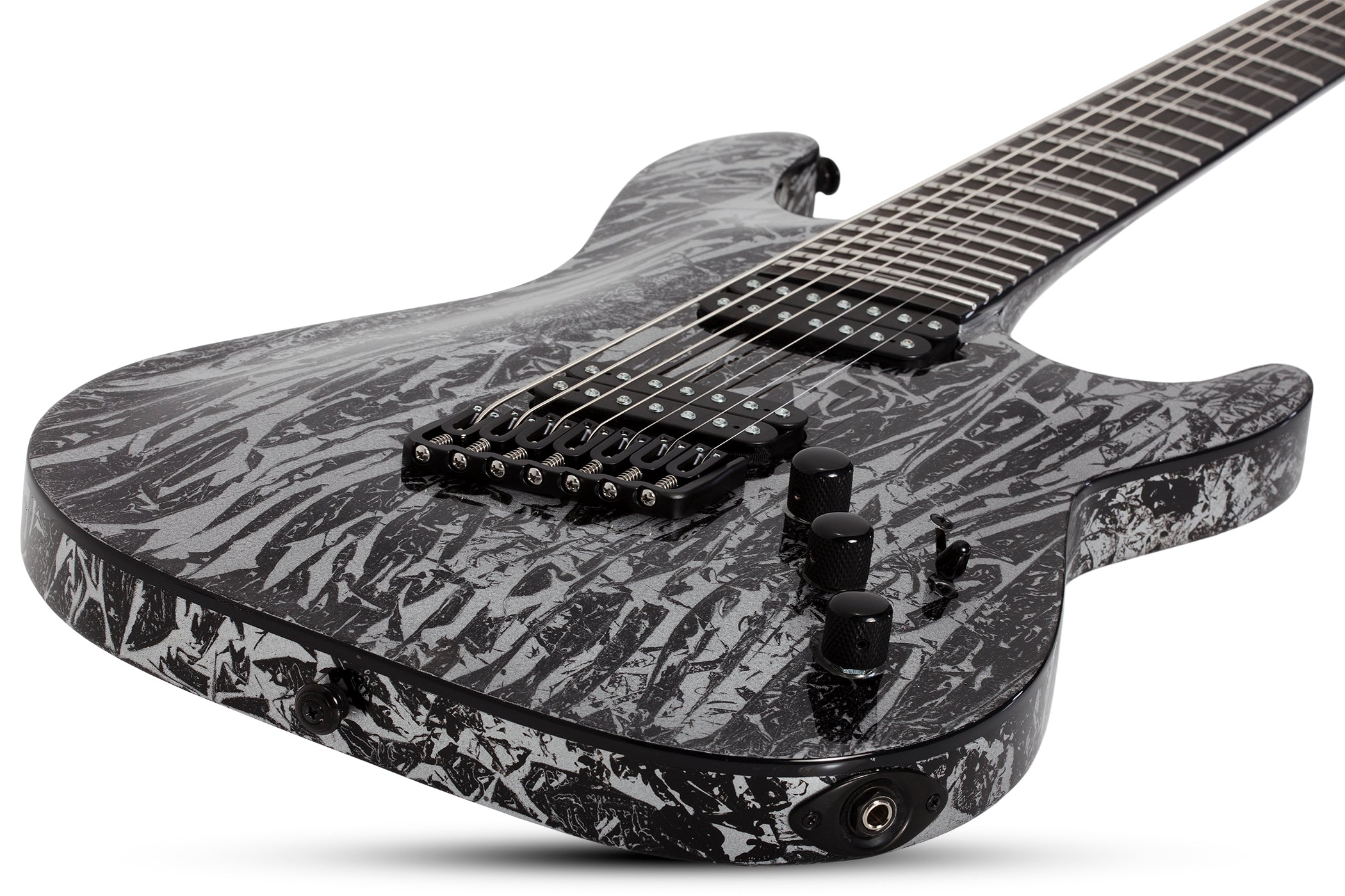 Schecter C-7 Multiscale Silver Mountain 1462-SHC