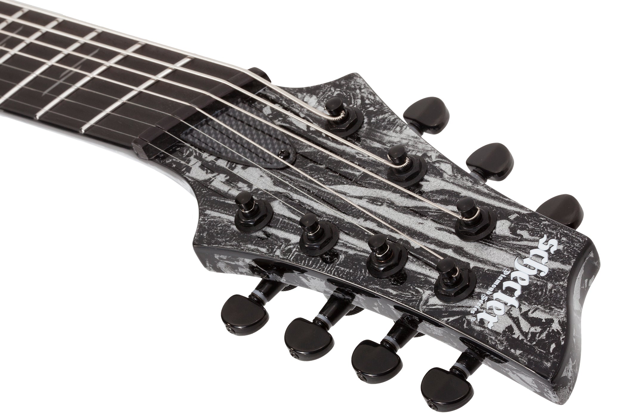 Schecter C-7 Multiscale Silver Mountain 1462-SHC