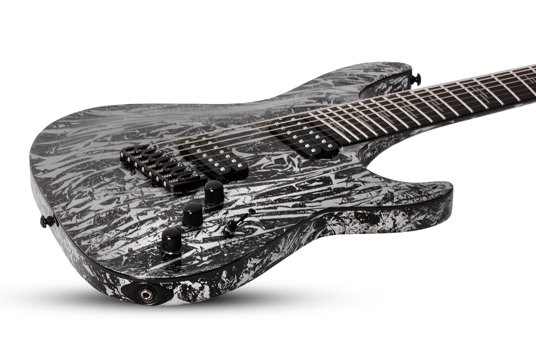 Schecter C-7 Multiscale Silver Mountain 1462-SHC