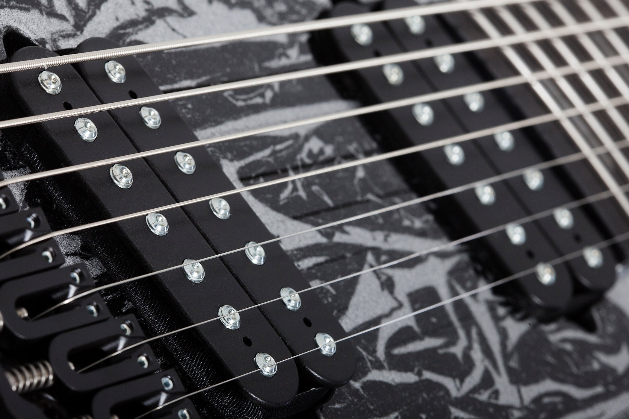 Schecter C-7 Multiscale Silver Mountain 1462-SHC