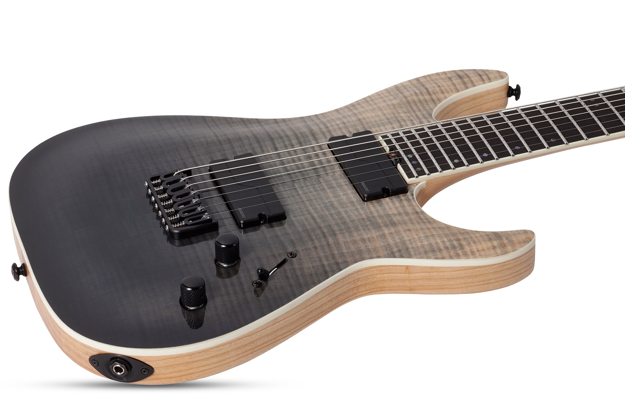 Schecter C-7 SLS Elite 7 String Black Fade Burst 1355-SHC