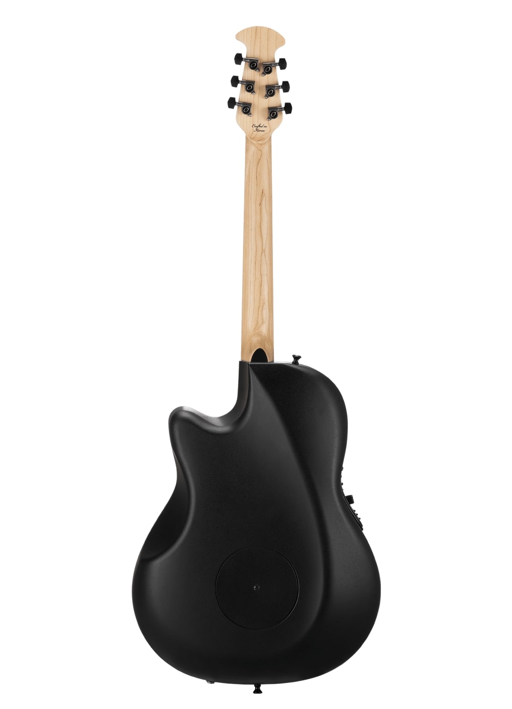 Ovation ExoticWoods Collection Elite Acoustic Electric Guitar, Deep Contour Dark Burst On Exotic Poplar C2078AXP2-PB