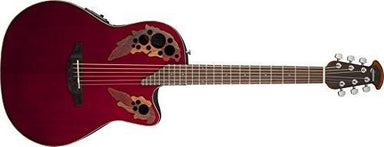 Ovation Celebrity Elite, Mid-Depth Cutaway, Ruby Red CE44-RR