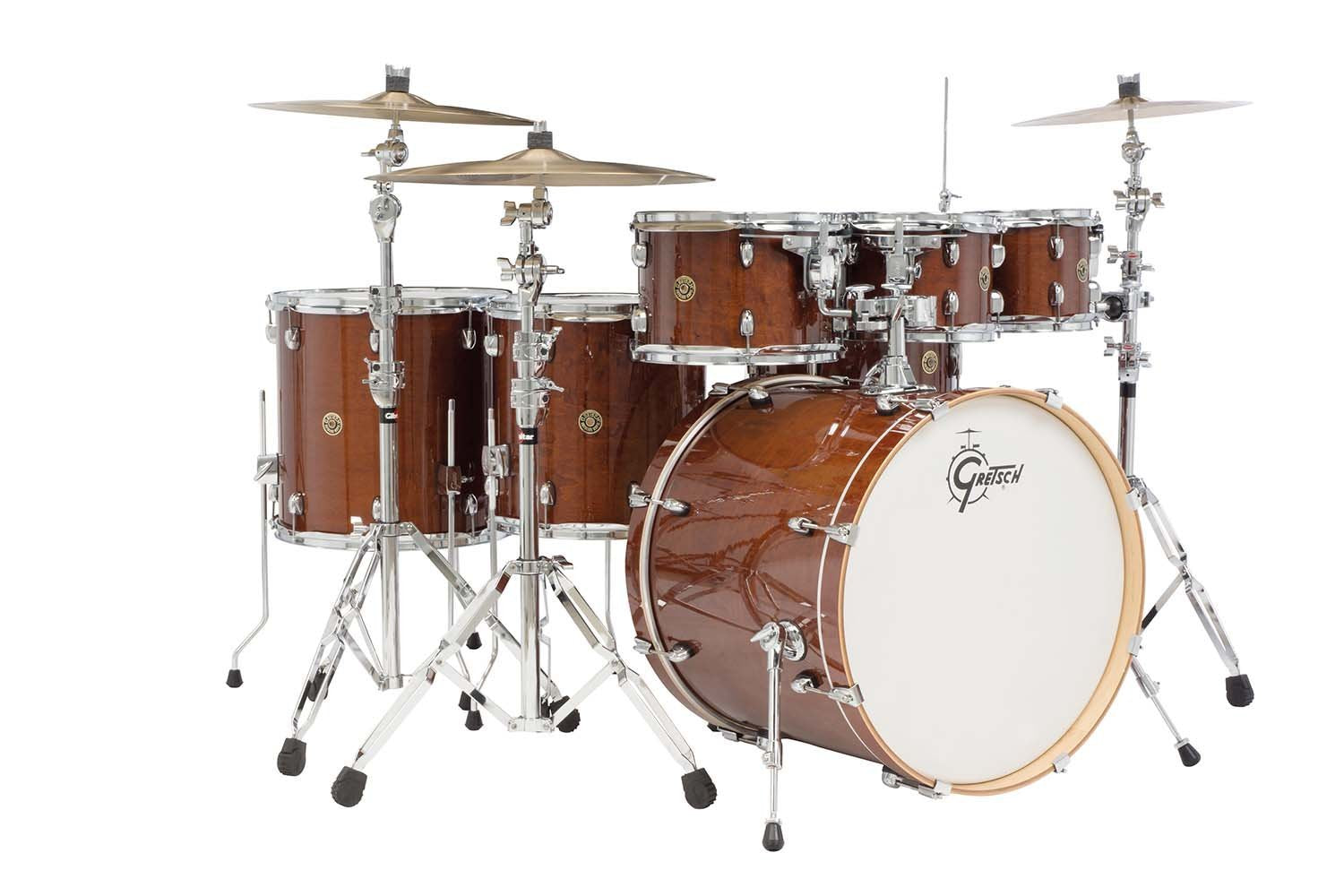 Gretsch Drums Drums Catalina Maple 6 Piece Drum Shell Pack Walnut Glaze CM1 E826P WG