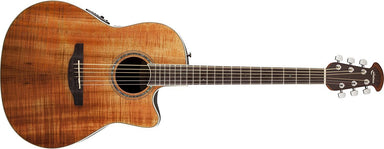 Ovation Celebrity Standard Plus Mid-Depth Cutaway, Figured Koa CS24P-FKOA