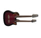 Ovation Double Neck Celebrity Acoustic Electric Guitar Ruby Red Burst CSE225-RRB