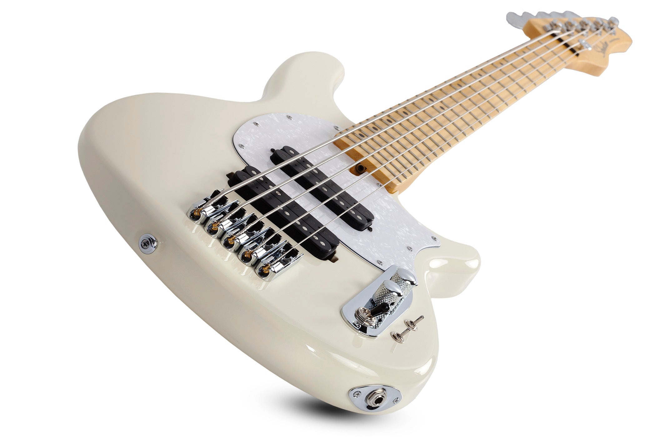 Schecter CV-5-IVY CV 5 String Bass Ivory 2495-SHC