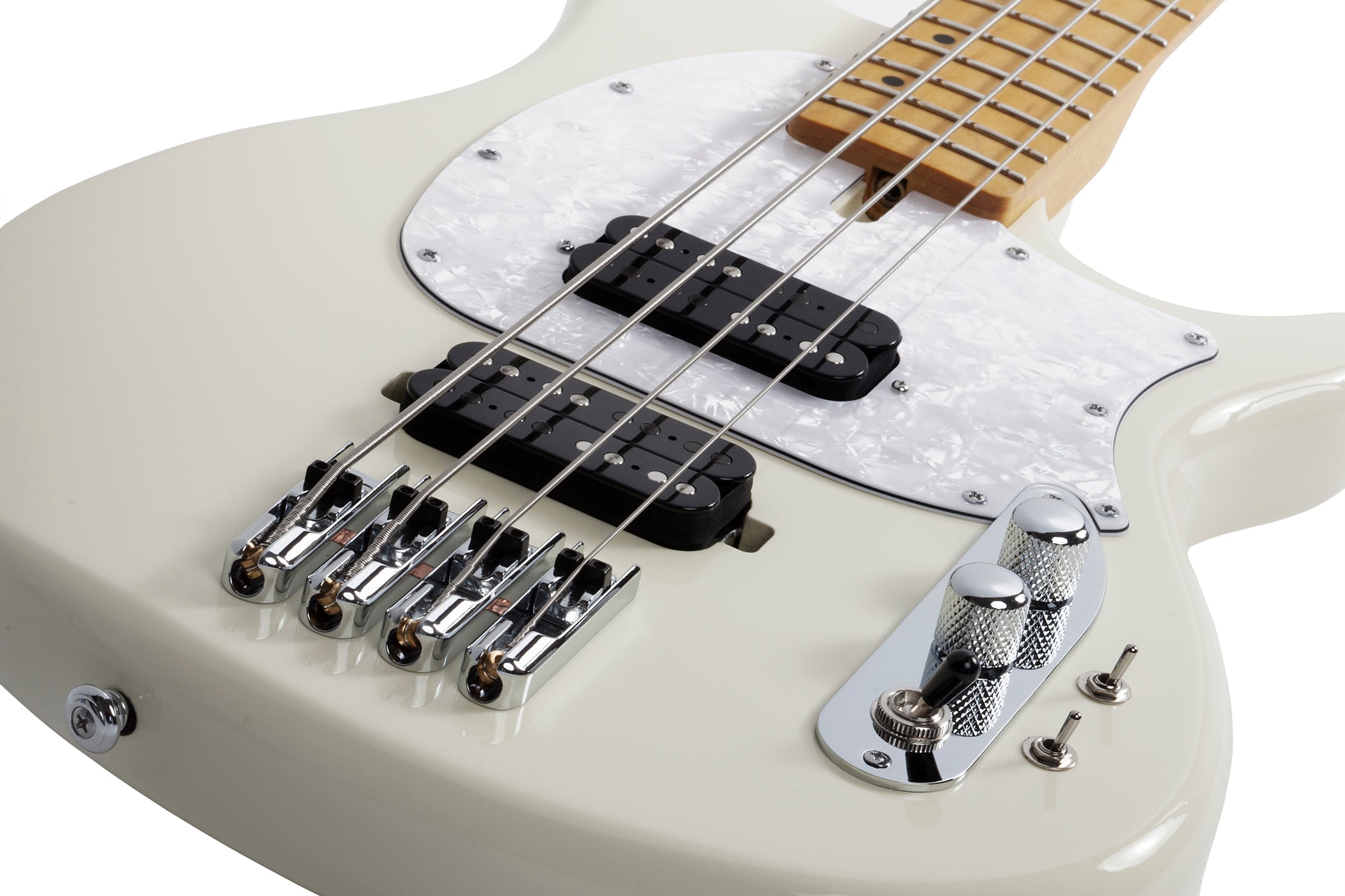 Schecter CV-4-IVY CV 4 String Bass Ivory 2492-SHC