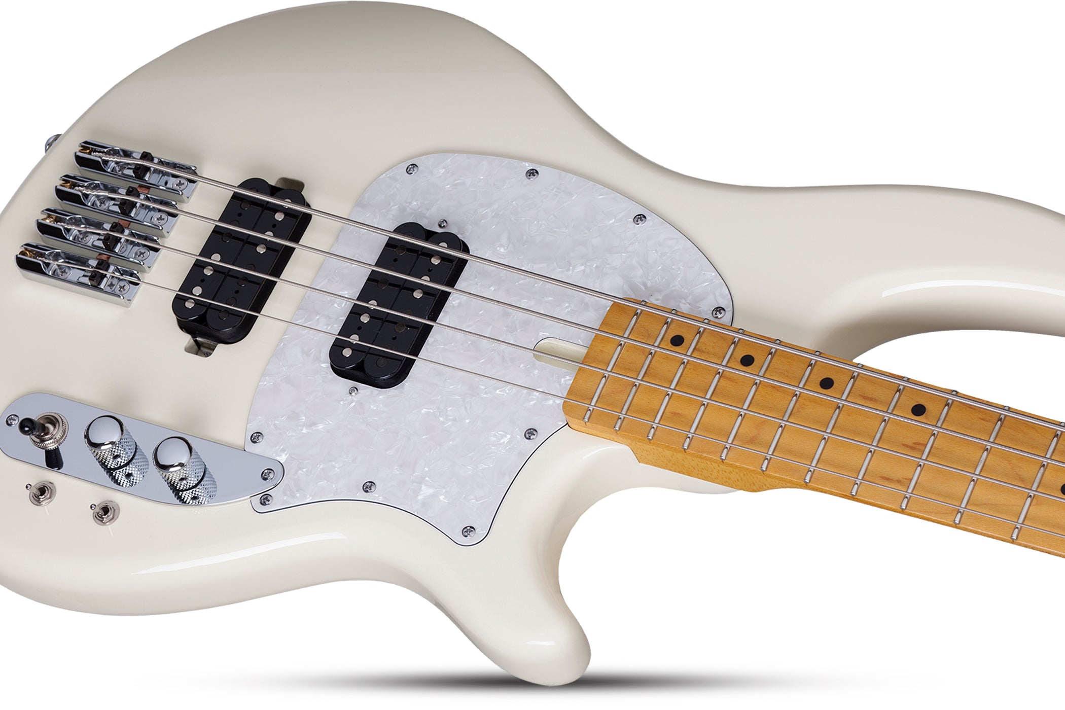 Schecter CV-4-IVY CV 4 String Bass Ivory 2492-SHC