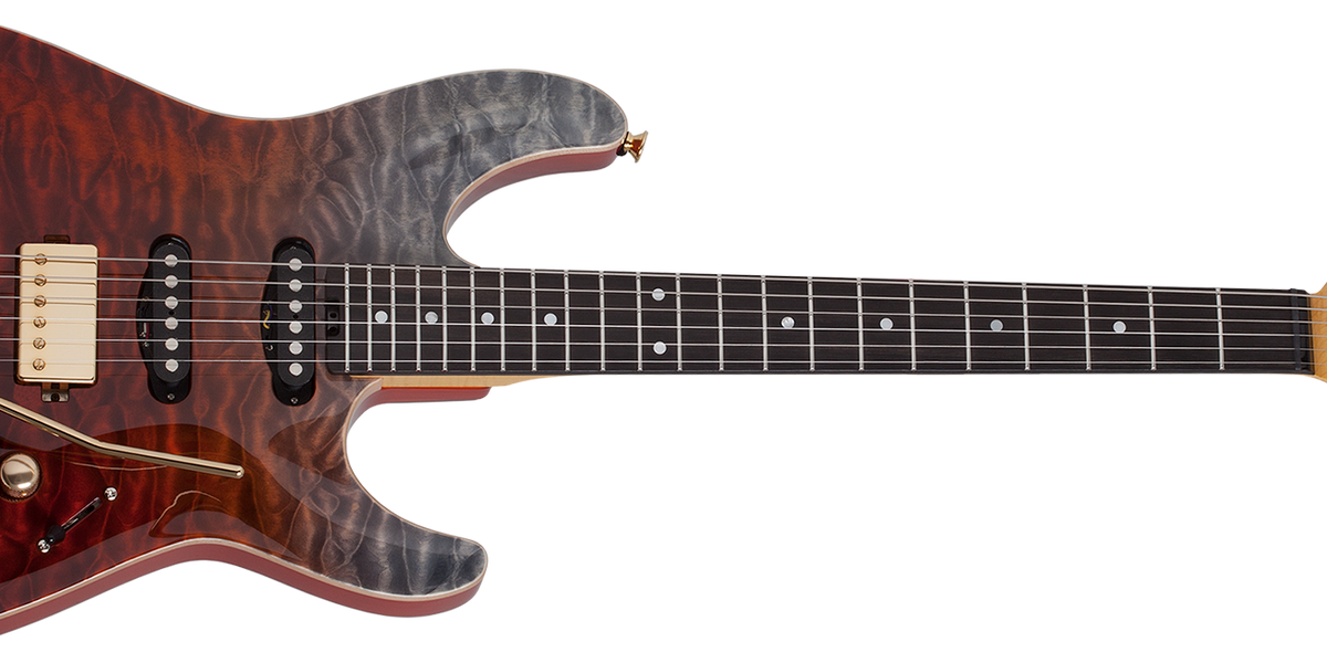 Schecter Made in Japan California Classic Bengal Fade 7303