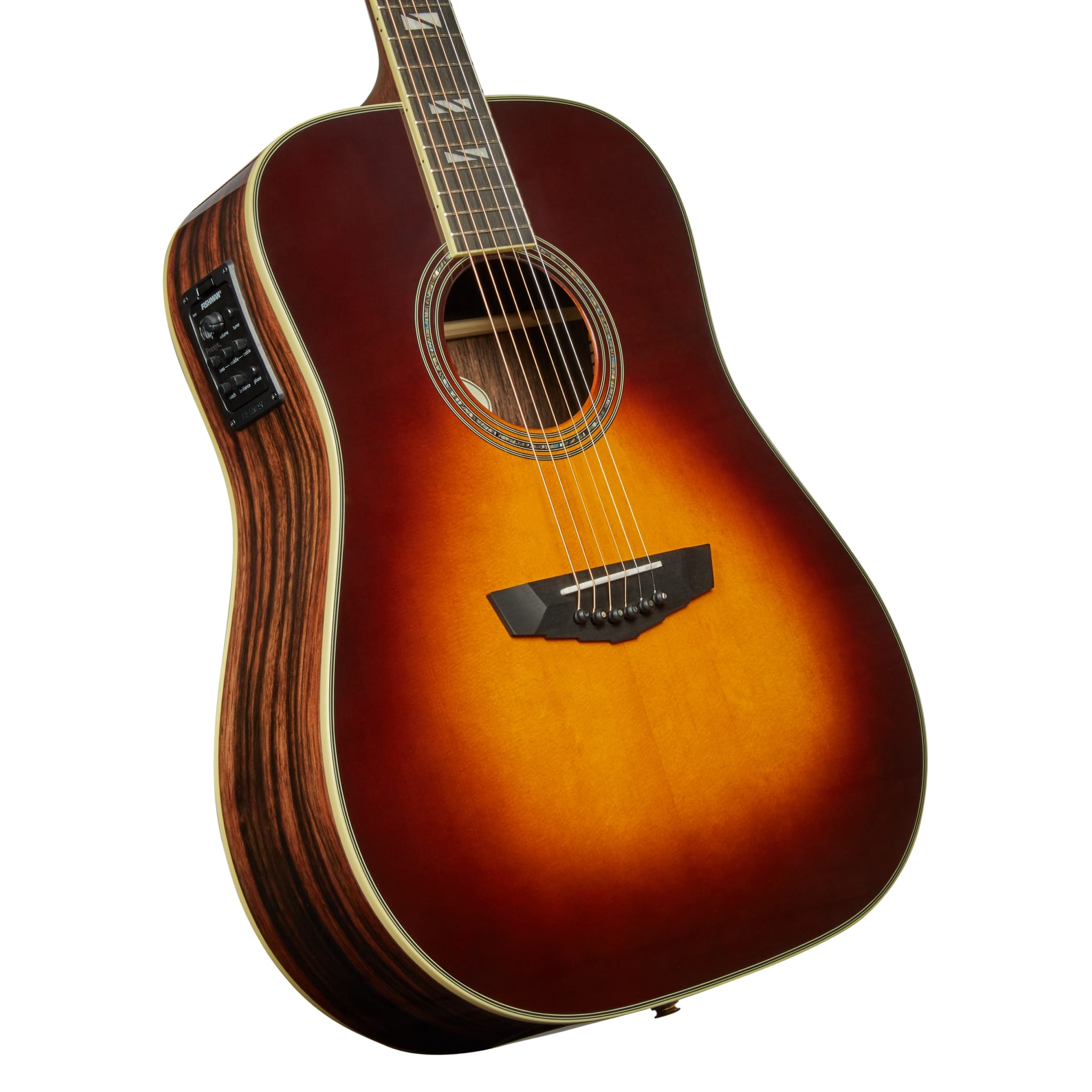 D'Angelico Excel Lexington Acoustic / Electric Guitar Vintage Sunburst DAED300VSBGP