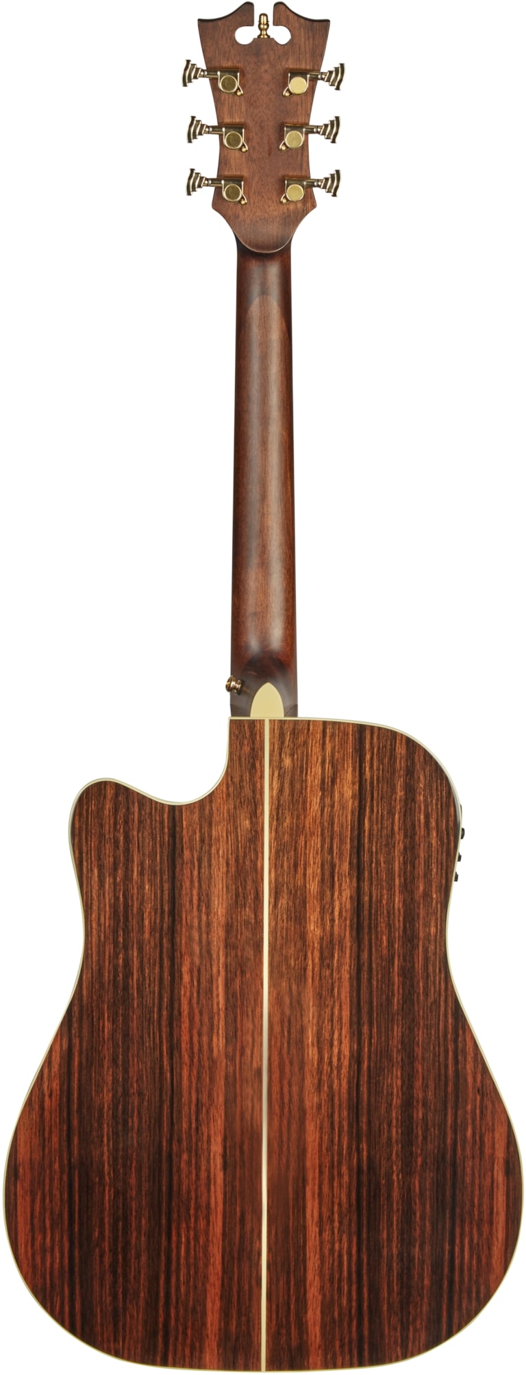 D'Angelico Excel Bowery Acoustic / Electric Guitar Vintage Sunburst DAED500VSB2GP