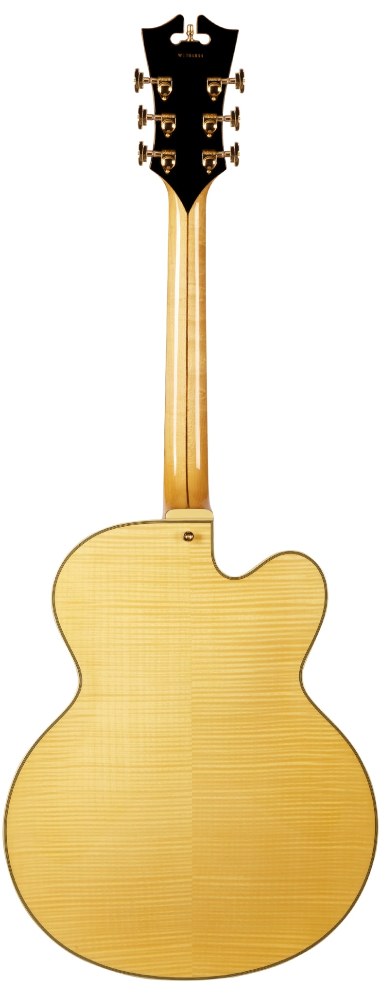 D'Angelico EXL-1 Hollowbody Left Handed Electric Guitar Natural DAEEXL1NATGTLE