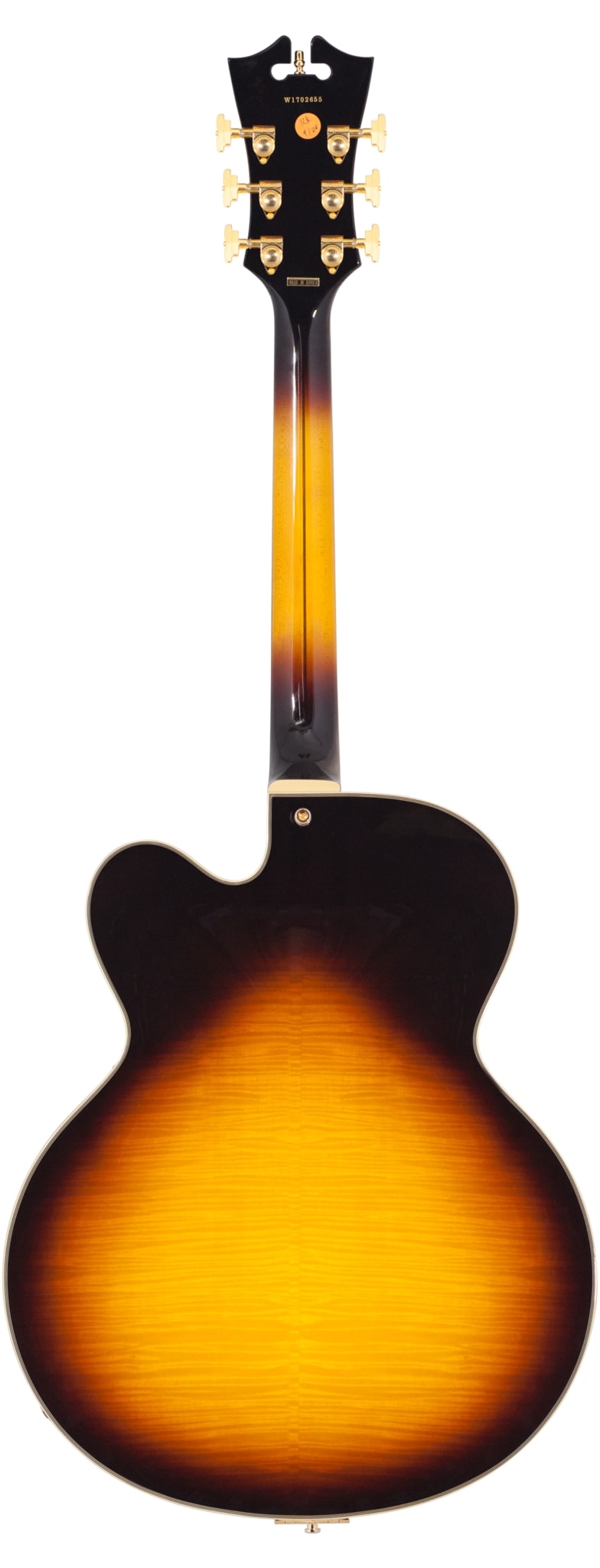 D'Angelico EXL-1 Hollowbody Electric Guitar Vintage Sunburst DAEEXL1VSBGTE