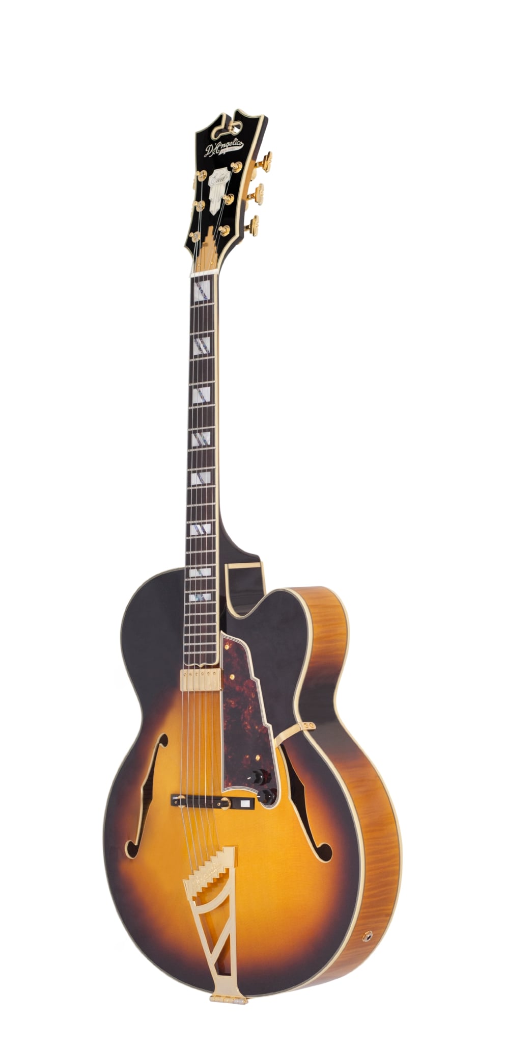 D'Angelico EXL-1 Hollowbody Electric Guitar Vintage Sunburst DAEEXL1VSBGTE