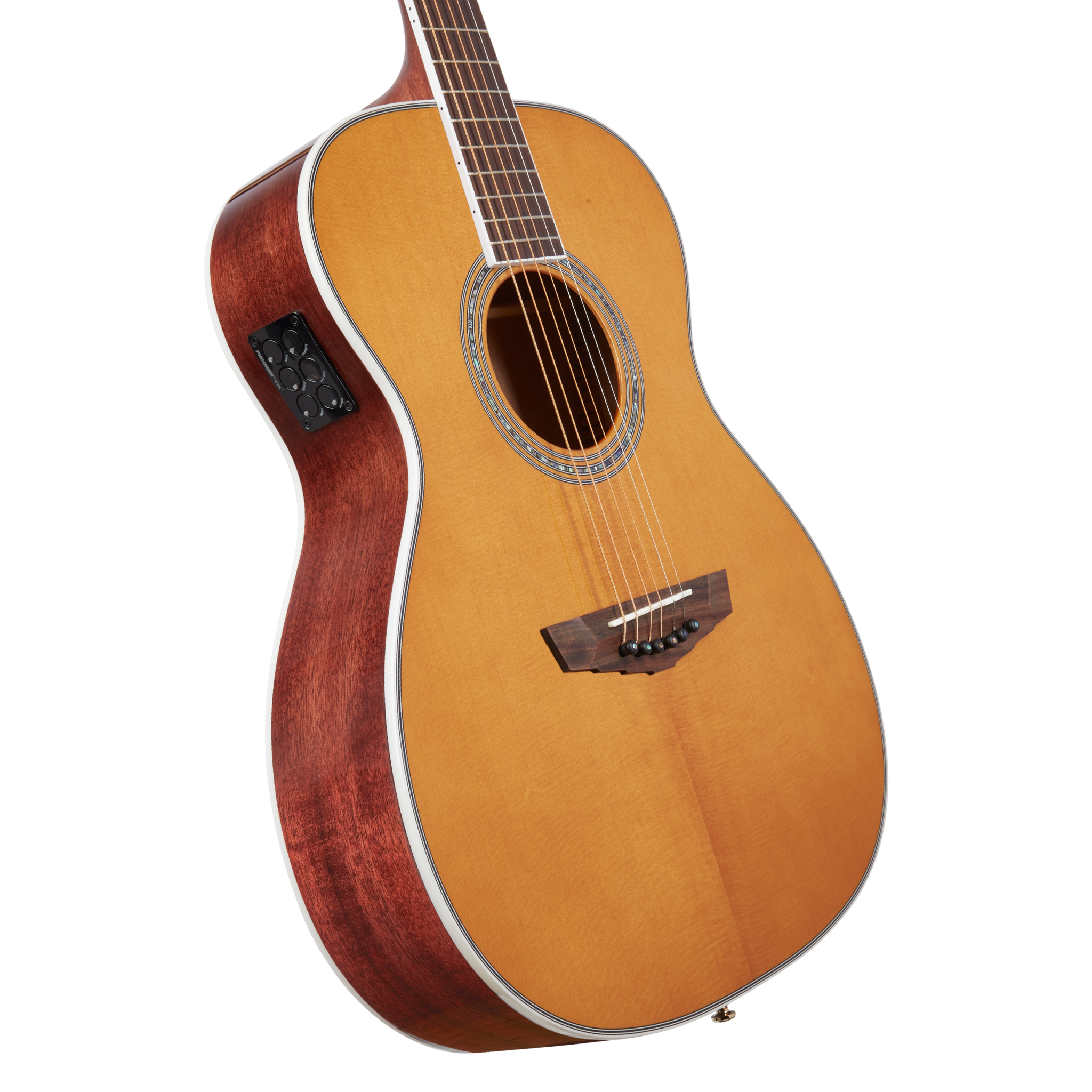 D'Angelico Excel Tammany XT Orchestra ALL SOLID Acoustic / Electric Guitar Vintage Natural DAEOMXTVNATGP