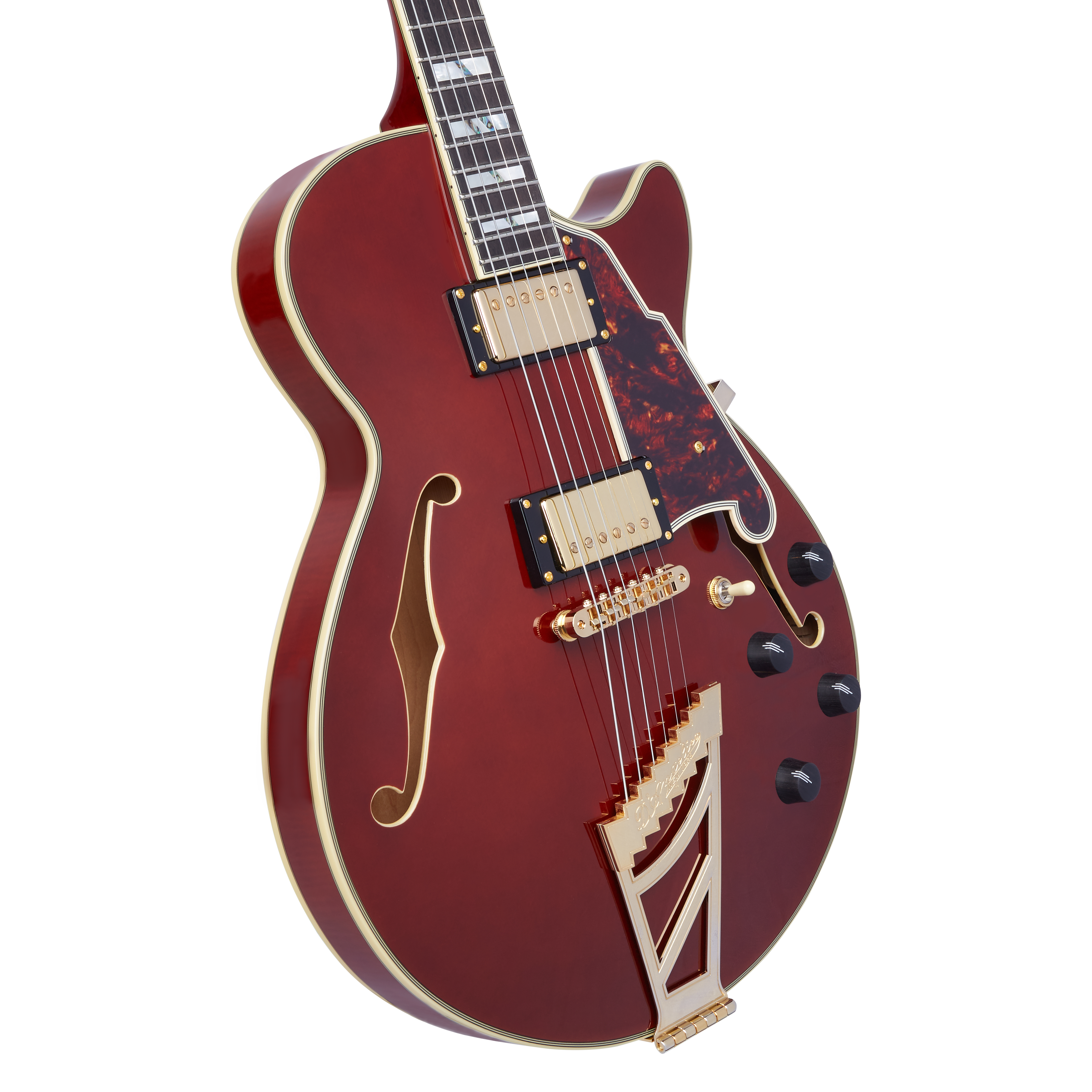 D'Angelico Excel SS Semi-hollowbody Electric Guitar With Stairstep Tailpiece, Viola DAESSVIOGT