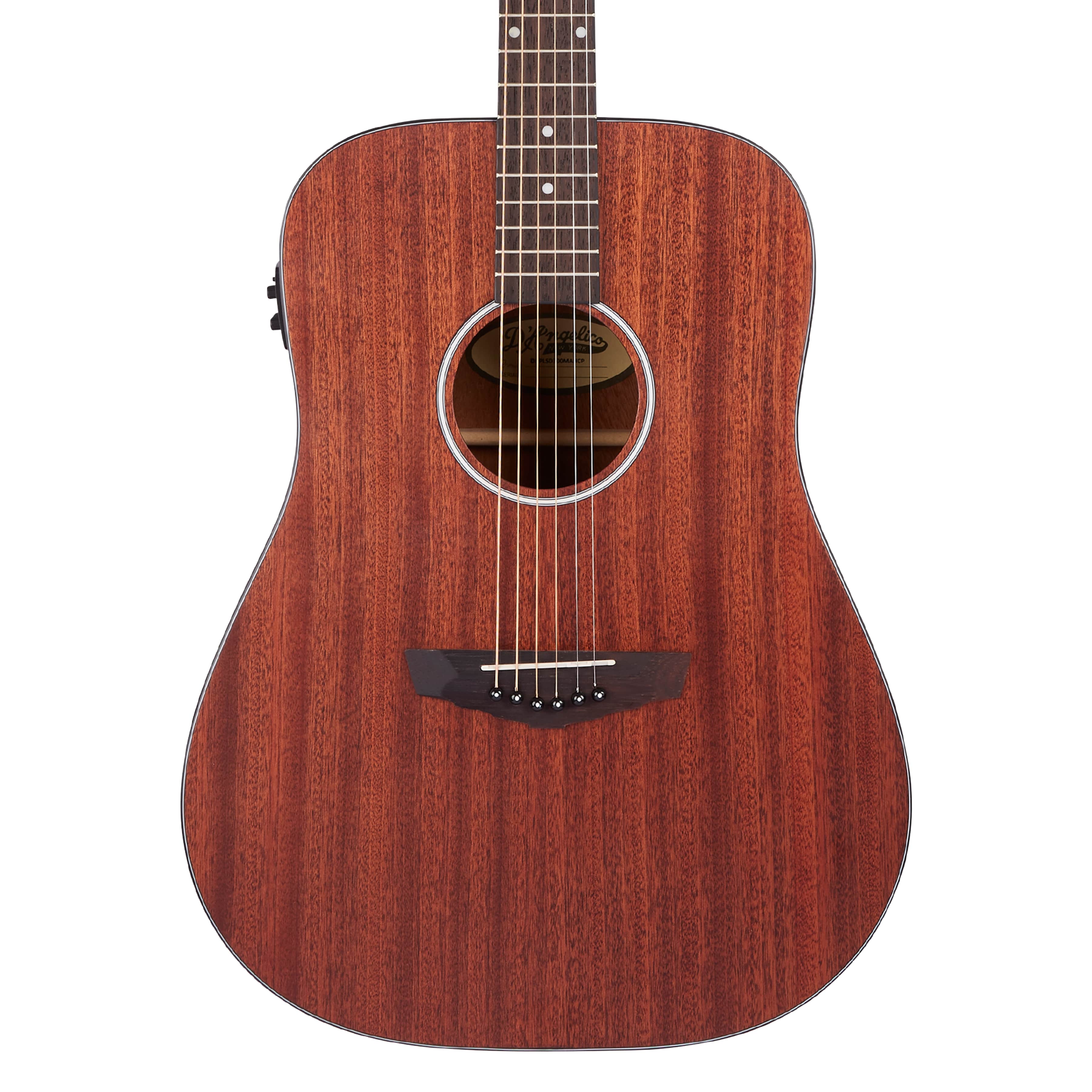 D'Angelico Premier Lexington LS Acoustic / Electric Guitar Mahogany Satin DAPLSD300MAHCP