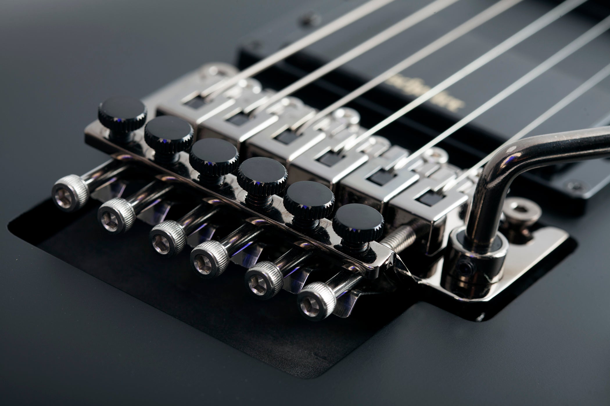Schecter DEMON-FR-SBK Aged Satin Black Guitar 3661-SHC