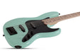 Schecter 4-string Electric Bass with Alder Body Sea Foam Green 2910-SHC