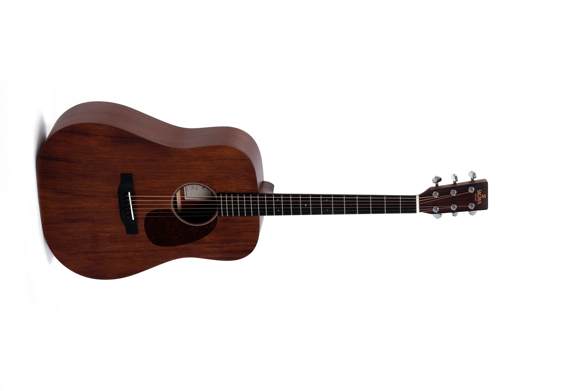 Sigma Guitars Acoustic Guitar, Solid Mahogany DM-15+