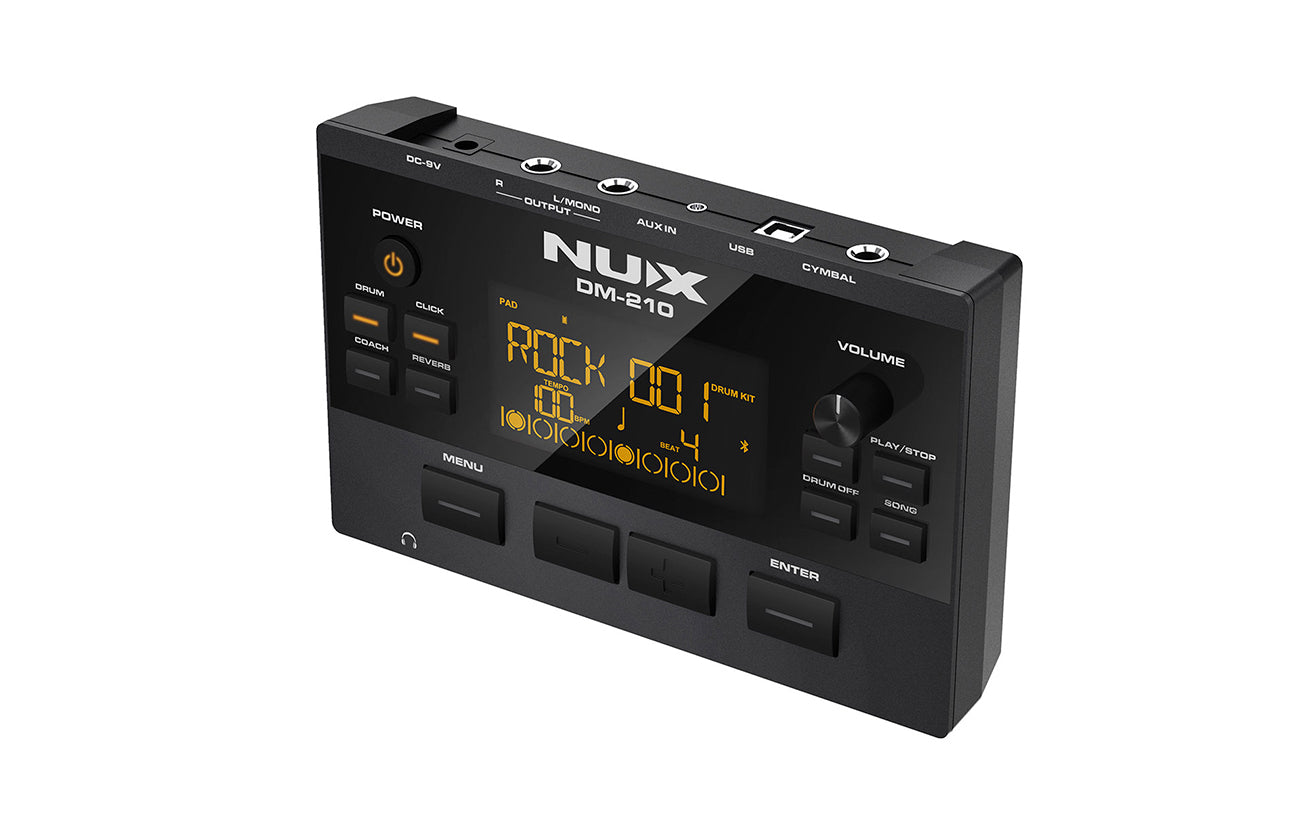 NUX All Mesh Head Digital Electronic Drum Kit DM-210