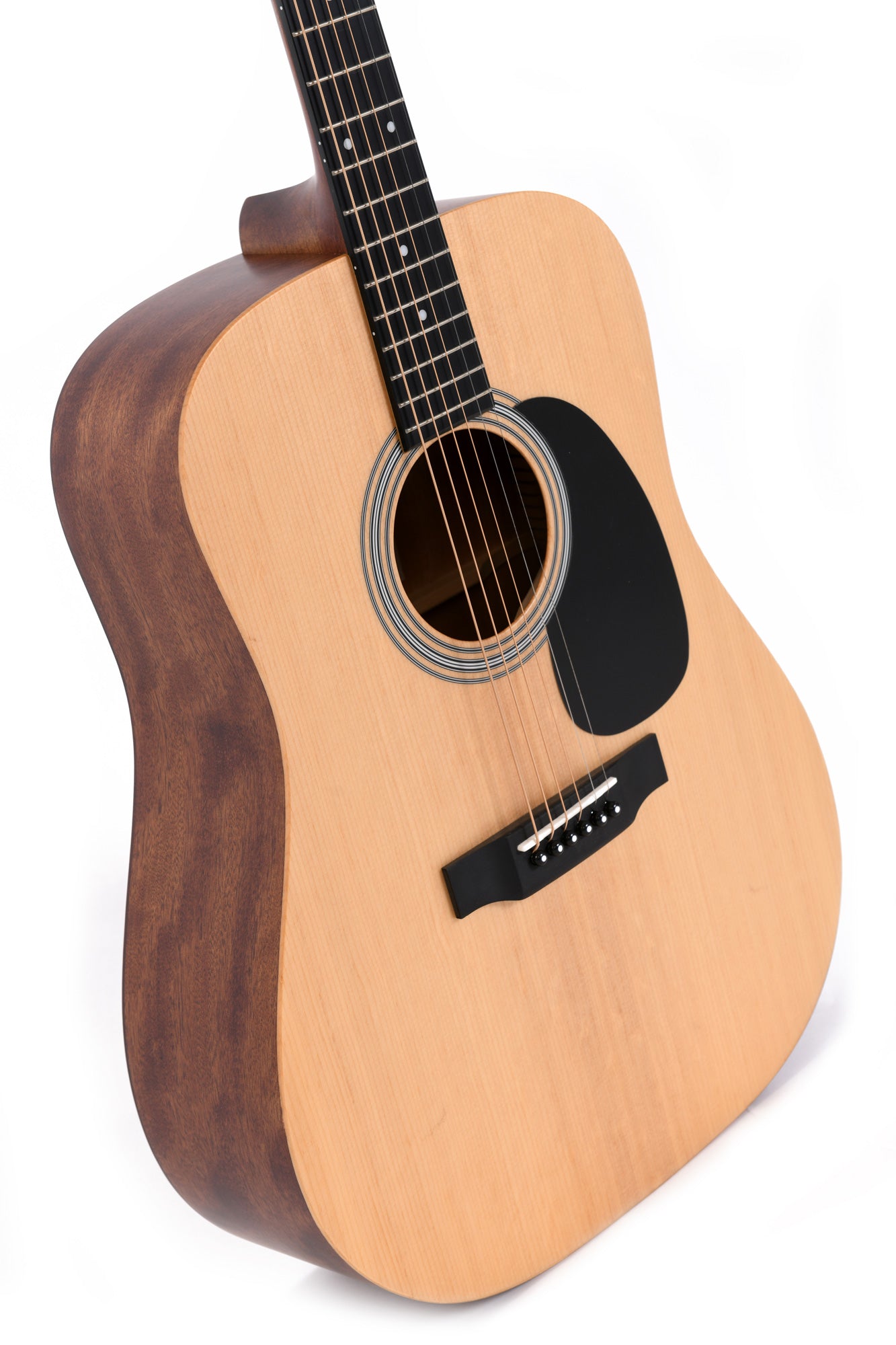 Sigma Guitars Dreadnought Acoustic Guitar, Natural DM-ST+