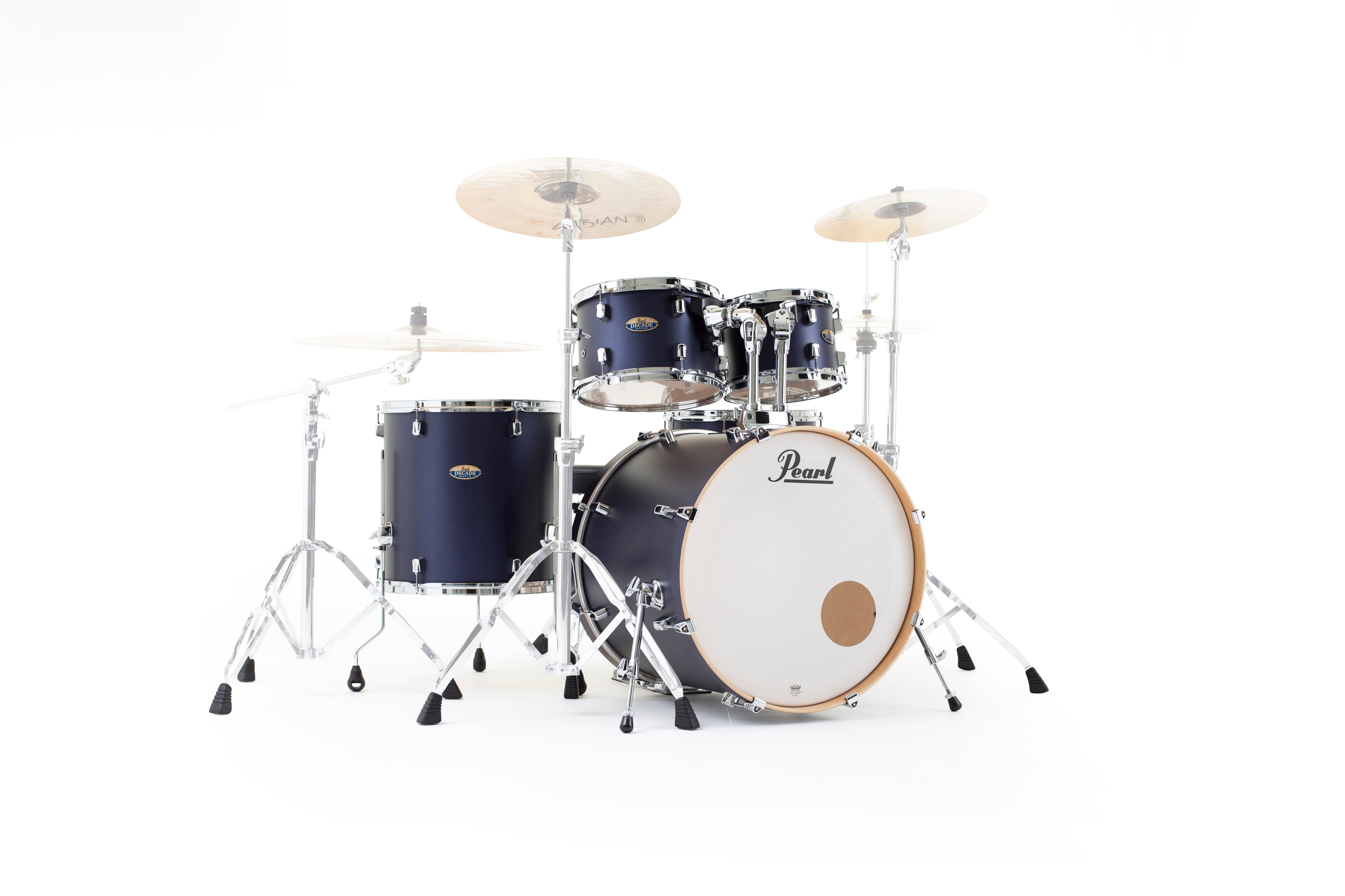 Pearl Decade Maple 5-Piece Shell Pack Drum Set, Ultra Marine Velvet DMP925SPC207