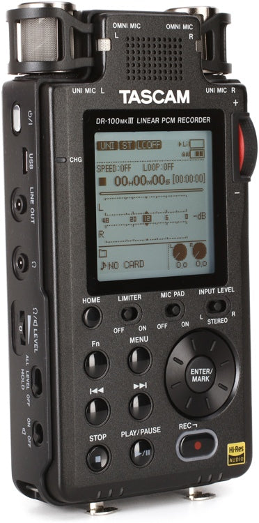 TASCAM DR-100MKIII DIGITAL RECORDER