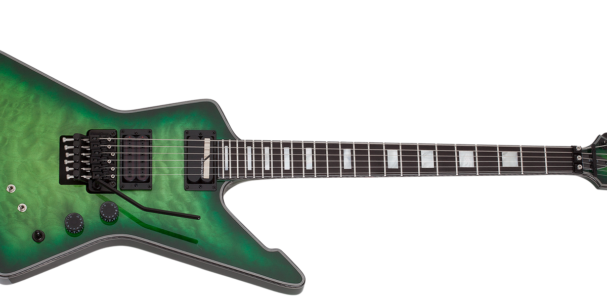 Schecter E-1 FR S Sustainiac Special Edition Green Burst 3255-SHC