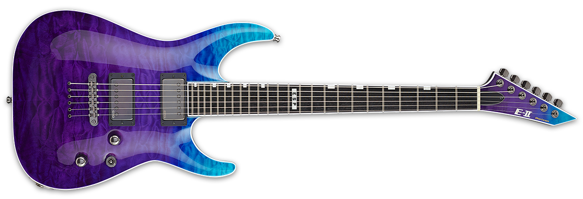 ESP E-II HORIZON NT-II IN BLUE PURPLE GRADATION MADE IN JAPAN