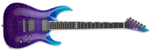 ESP E-II HORIZON NT-II IN BLUE PURPLE GRADATION MADE IN JAPAN