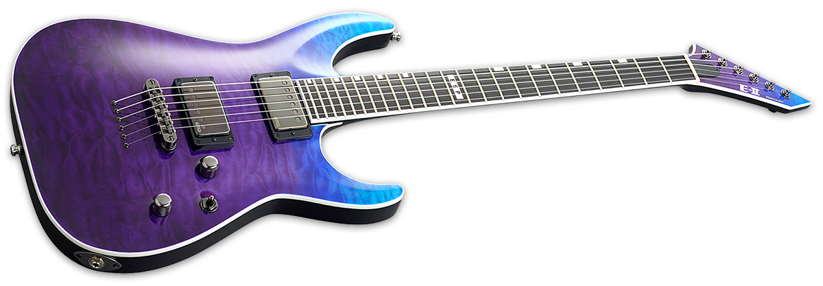 ESP E-II HORIZON NT-II IN BLUE PURPLE GRADATION MADE IN JAPAN