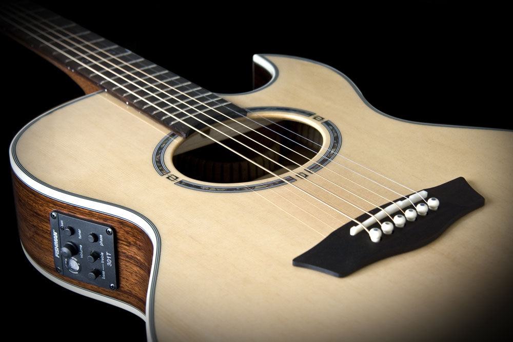 Washburn EA20SNB Nuno Signature Acoustic Natural Nuno Signature Solid Sitka Spruce Rosewood