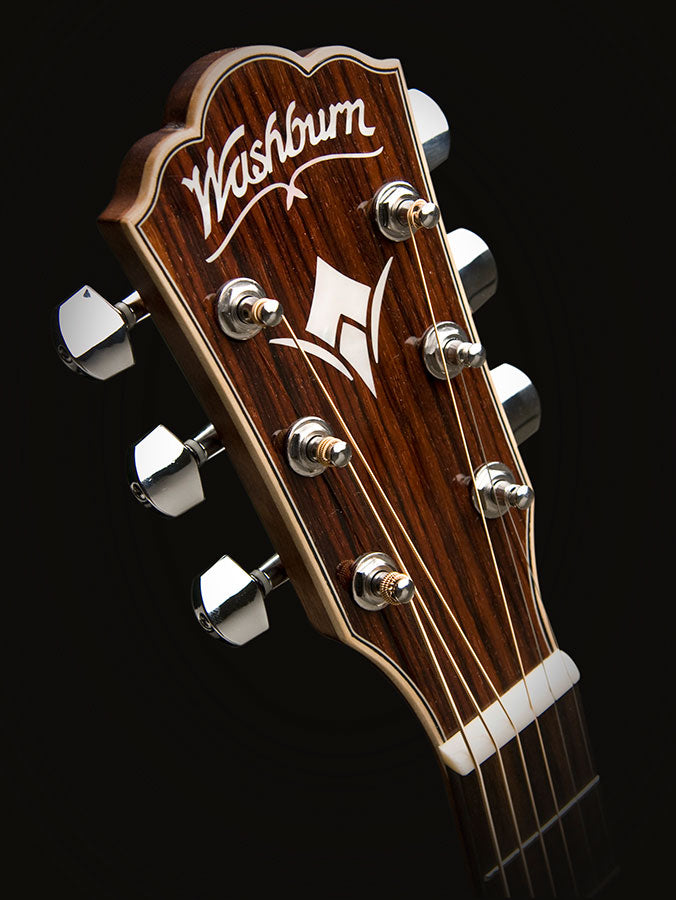 Washburn EA20SNB Nuno Signature Acoustic Natural Nuno Signature Solid Sitka Spruce Rosewood