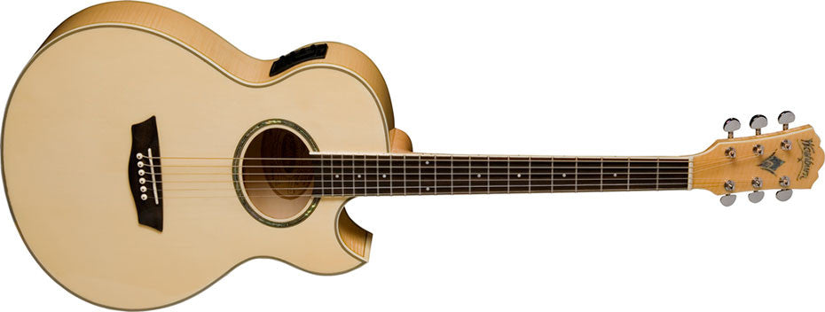 Washburn Festival Series EA20MB-12 エレアコ Washburn EA20-A Festival Natural Florentine Spruce Flame Maple